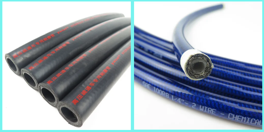 Pressure Washer Hose and Hose Assembly with Wear Resistance