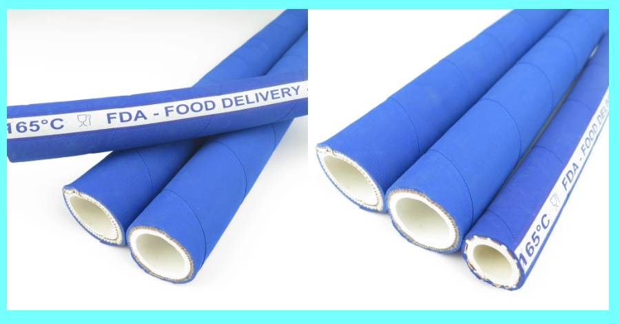 Food hose with independent production line