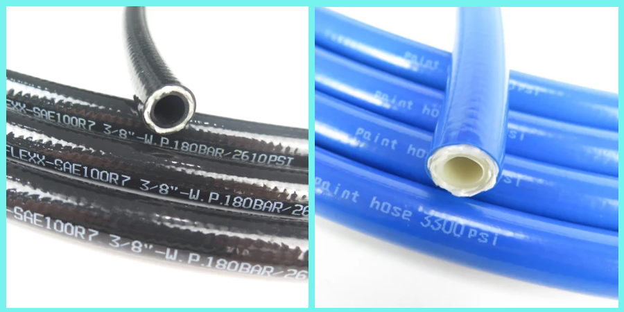 SAE100 R7/R8 Nylon Resin Hose and assembly