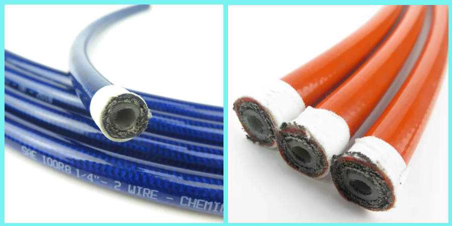 SAE100 R7/R8 Nylon Resin Hose and assembly