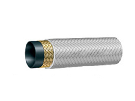 SAE J1532 Stainless Steel Wire Covered Oil Cooler Hose