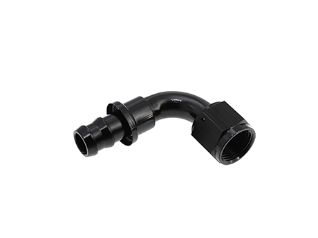 Push On 90° Hose End