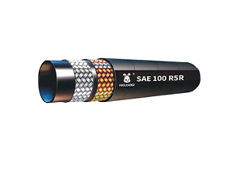 SAE 100 R5-R Wire Braided Hose With Rubber Covered