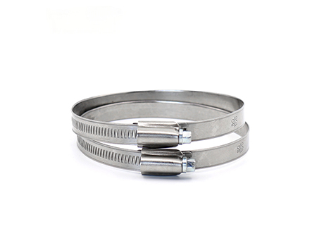 British Type Stainless Steel Hose Clamp With Welded Housing