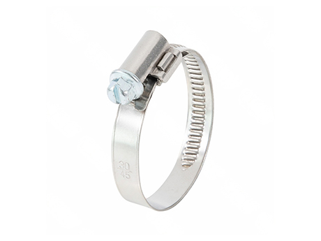 Adjustable Geramn Type Hose Clamp with Asymmetrical Lock