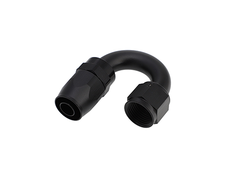 180° AN Fitting Swivel Hose End