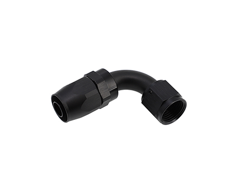90° AN Fitting Swivel Hose End