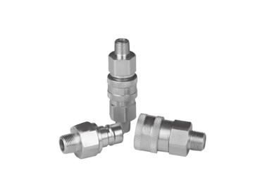 A2 Closed-Type Thread Locked Hydraulic Quick Connect Coupling Sets