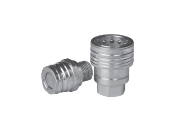 VF Close Type Hydraulic Quick Coupling ( steel )