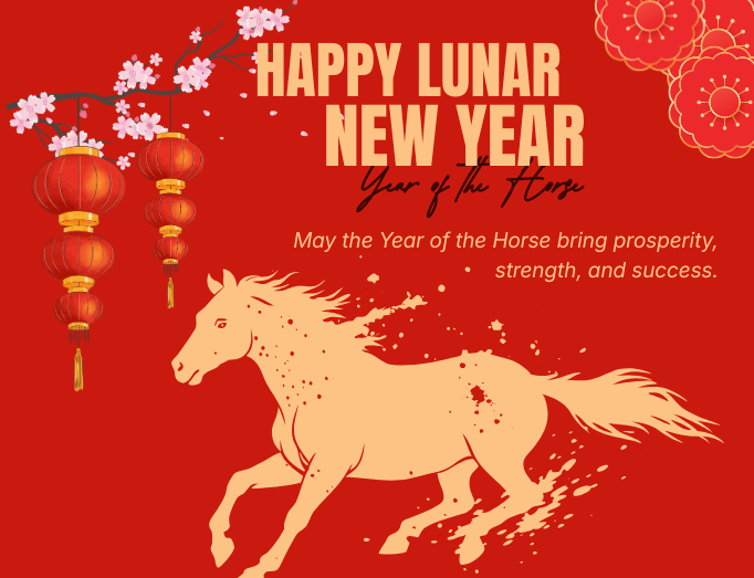 Hoofbeats hasten fortune in,Lanterns gather reunion bright.